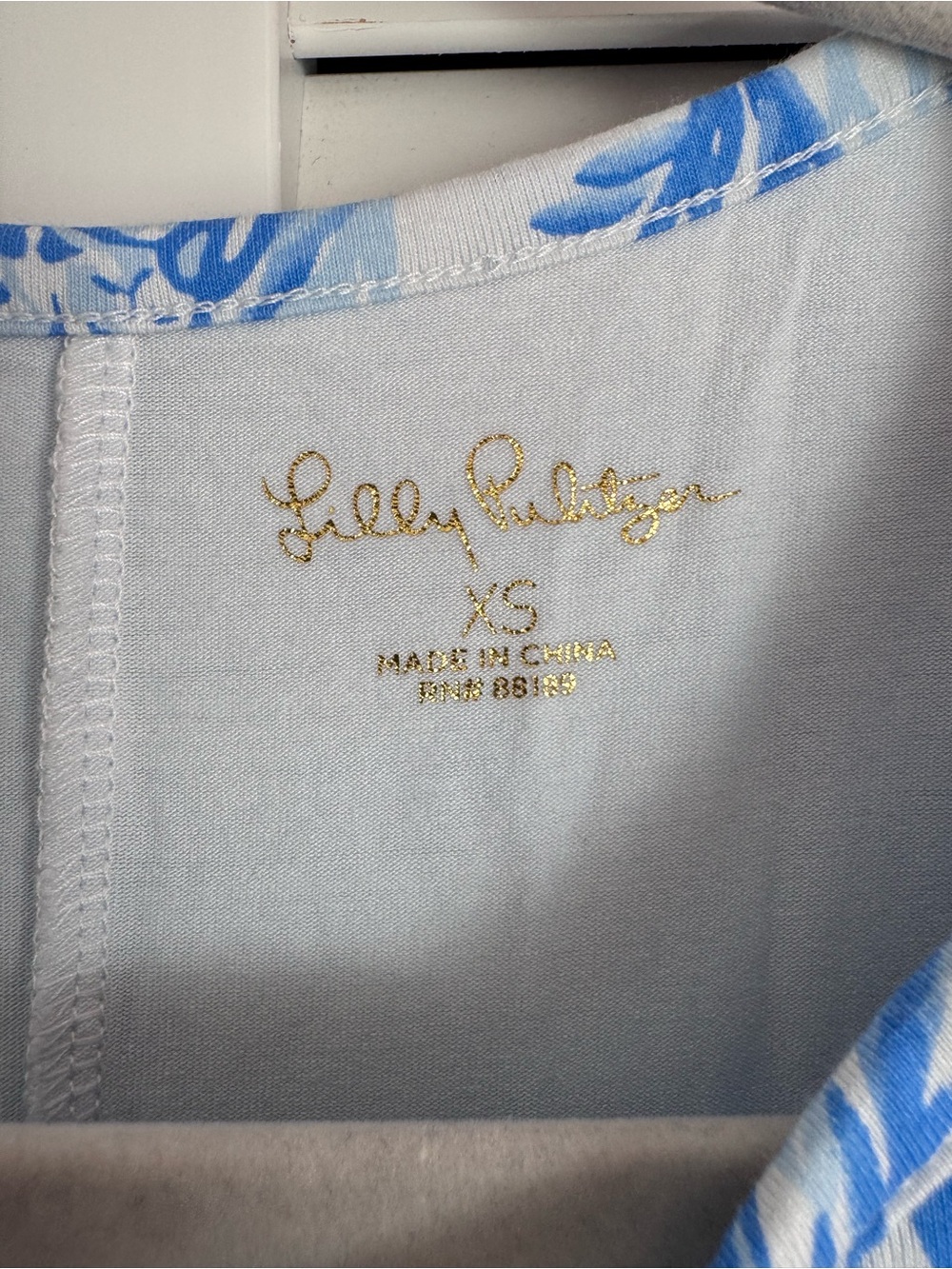 Lilly Pulitzer Inca Dress Resort White Aqua Lounge Cruise Beach Size XS - Picture 5 of 10